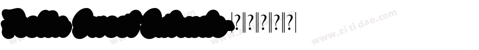 Feelin Sweet Extrude字体转换